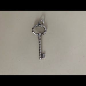 Tiffany & Co. heart key pendant